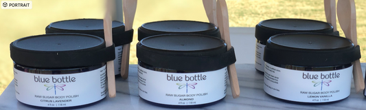 Lemon Vanilla Raw Sugar Body Polish