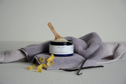 Lemon Vanilla Raw Sugar Body Polish